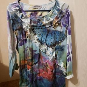Butterfly blouse